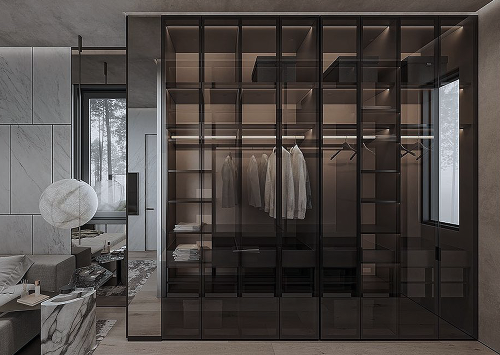 Cover Glass Wardrobe